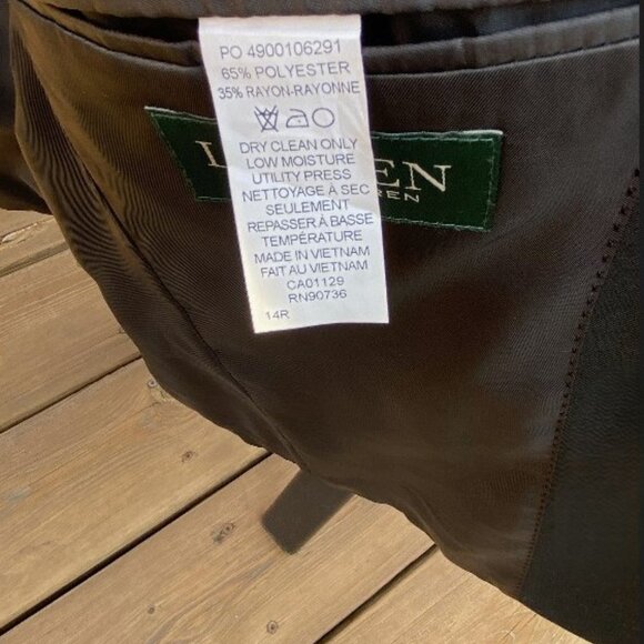 Boy’s Lauren Ralph Lauren Black blazer 14R - Picture 4 of 7